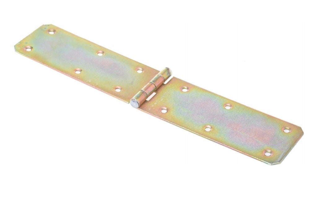 Zawias budowlany meblowy skrzyniowy metalowy 60 x 300 mm ocynk żółty