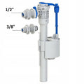 Zawór napełniający do spłuczki 1/2" z króćcem 3/8" toaleta WC