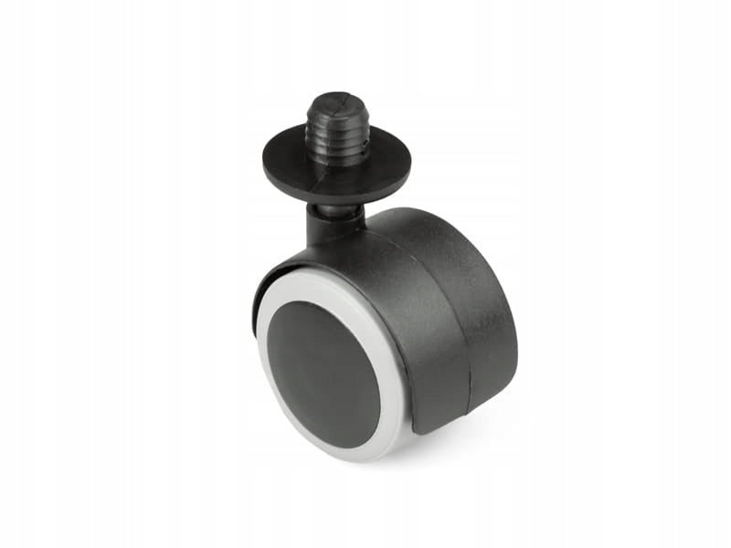 Kółko obrotowe gumowane z bolcem 40mm do fotela meblowe mocne 1 sztuka