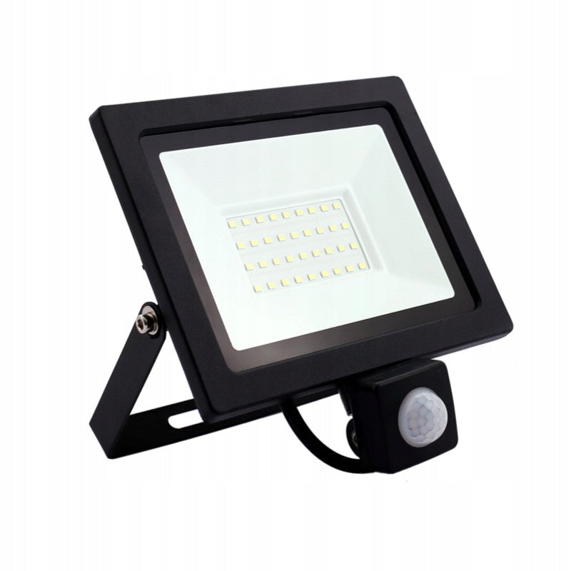 Aqbau naświetlacz LED SLIM 30W z czujnikiem ruchu i zmierzchu na ścianę mur