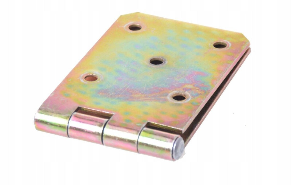 Zawias budowlany skrzyniowy meblowy metalowy 70 x 200 mm ocynk żółty