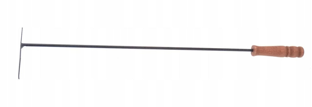Zgarniacz wygarniacz do popiołu do pieca pogrzebacz czarny 59cm