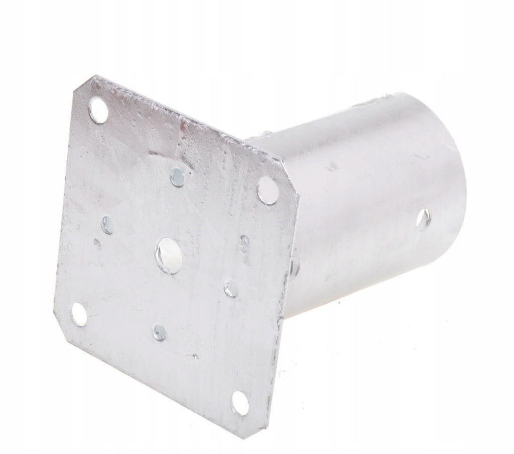 Aqbau zestaw 4 OKRĄGŁY wspornik słupka ogrodowy kotwa tuleja gruntowa 80mm