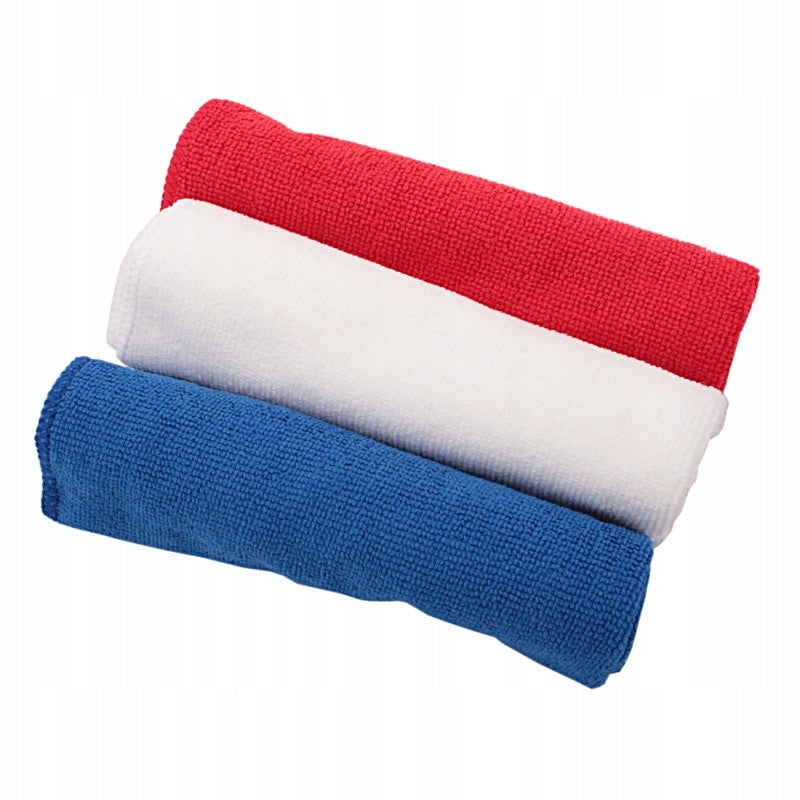 Ściereczka z mikrofibry 3szt pudełko, uniwersalne, wielorazowe