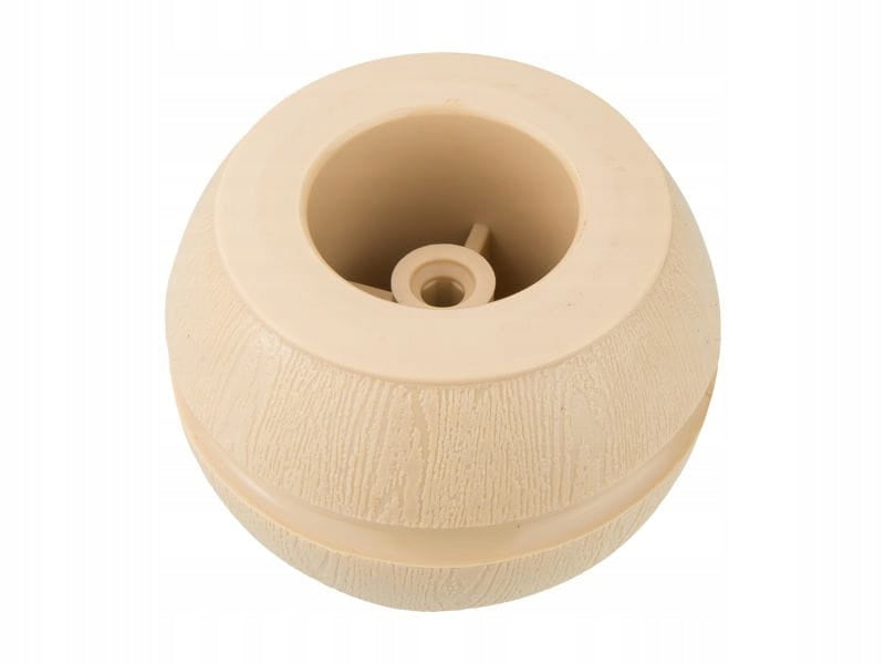 Nóżka meblowa uniwersalna BARYŁKA KLON 7,5 x 5 cm,ZESTAW 4 SZTUKI do mebli