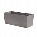 Doniczka RatoCase 51x19x18cm jasna mocca donica rattan +system nawodnienia