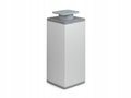4 x nóżka meblowa z aluminium KWADRATOWA komplet do mebli 6x6/ H-15cm
