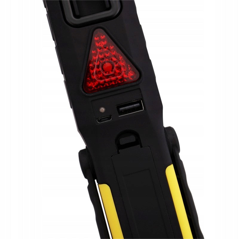 Aqbau lampa warsztatowa robocza COB LED 3w1 z akumulatorem i ładowaniem USB