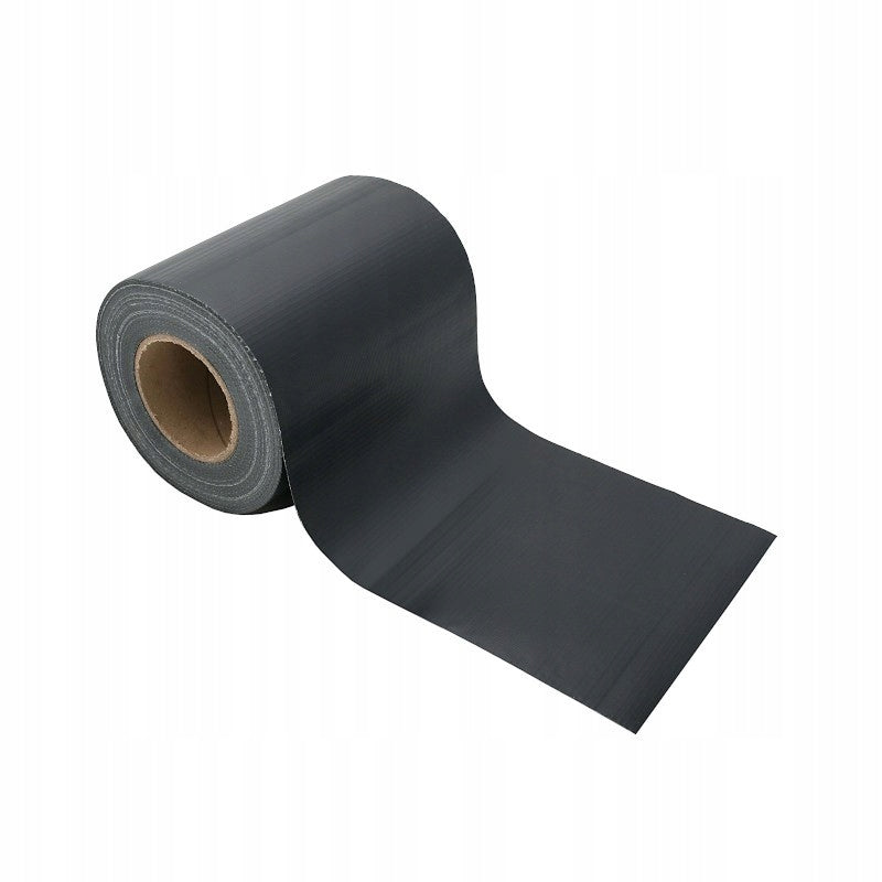 Aqbau taśma ogrodzeniowa balkonowa 19cm 35m antracyt Elastyczna osłona