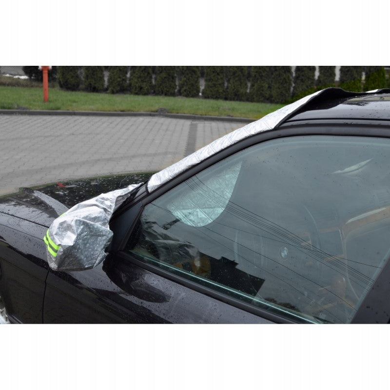 Aqbau osłona aluminiowa na szybę 120x200cm z magnesami ochronna lód śnieg