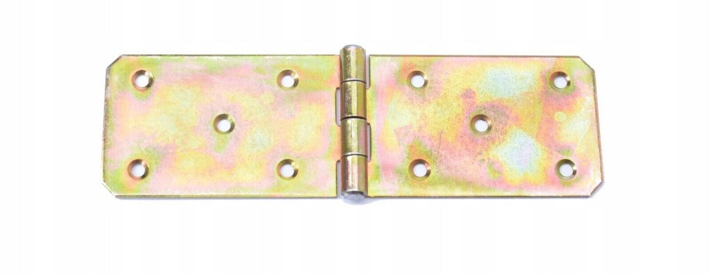 Zawias budowlany splatany skrzyniowy meblowy 60 x 200 mm ocynk żółty