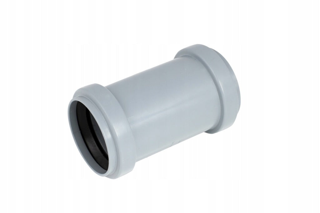 Aqbau mufa kanalizacyjna nasuwna śr 110mm łączenie rur szara