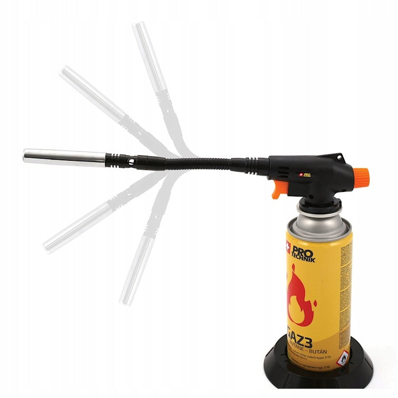 Aqbau lutownica lampa lutownicza palnik flexi z podstawką wąska dysza