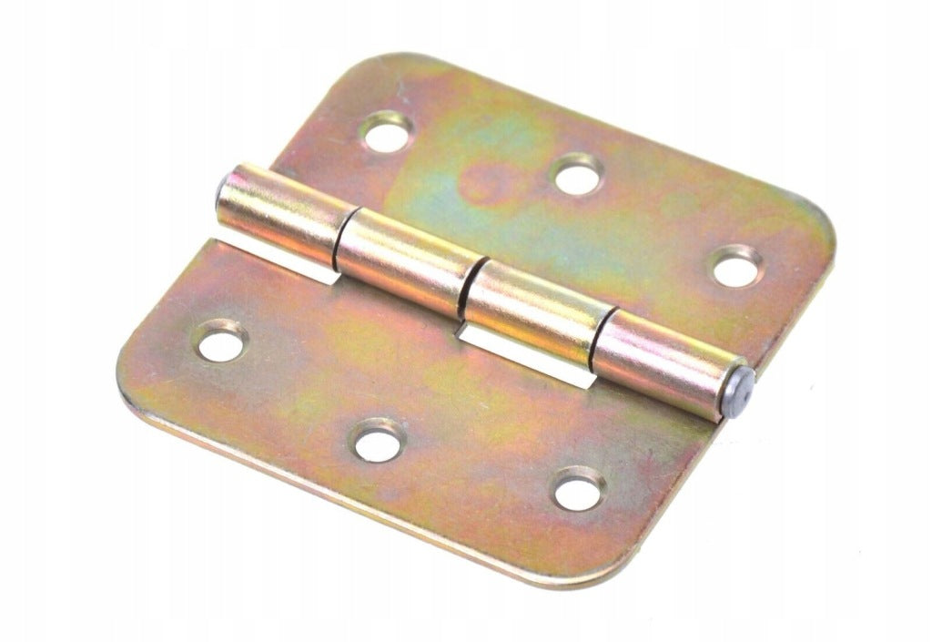 Zawias splatany 75 x 75mm budowlany ocynk złoty 2 szt