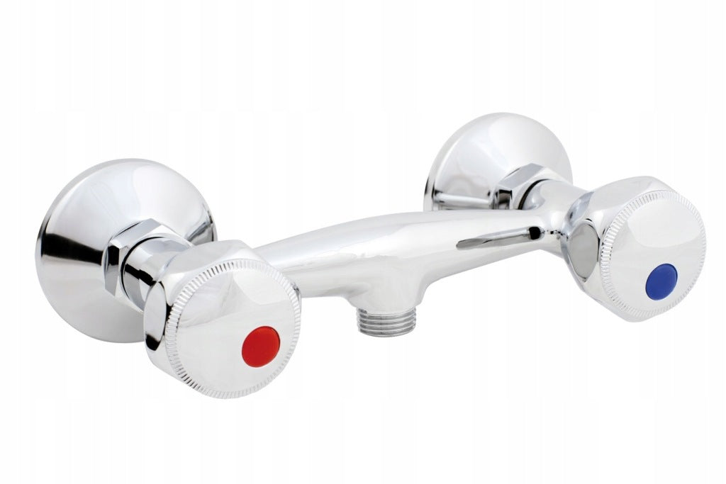 Aqbau Standard bateria prysznicowa bez natrysku montaż naścienny chrom