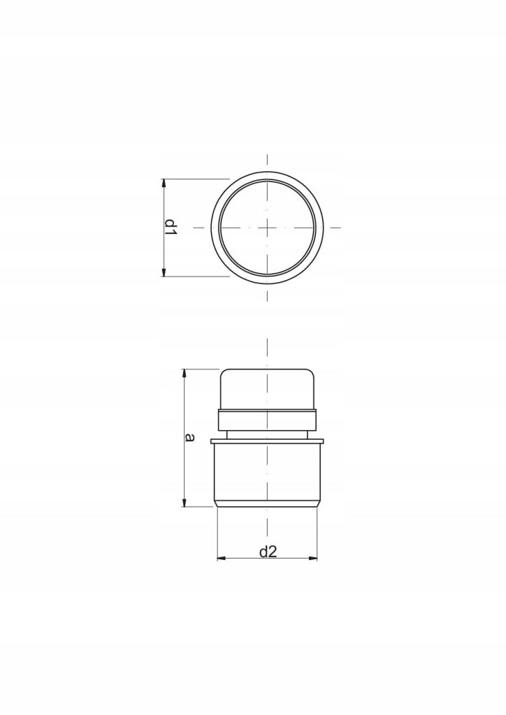 Aqbau NAPOWIETRZACZ kanalizacji 50 mm regulator powietrza