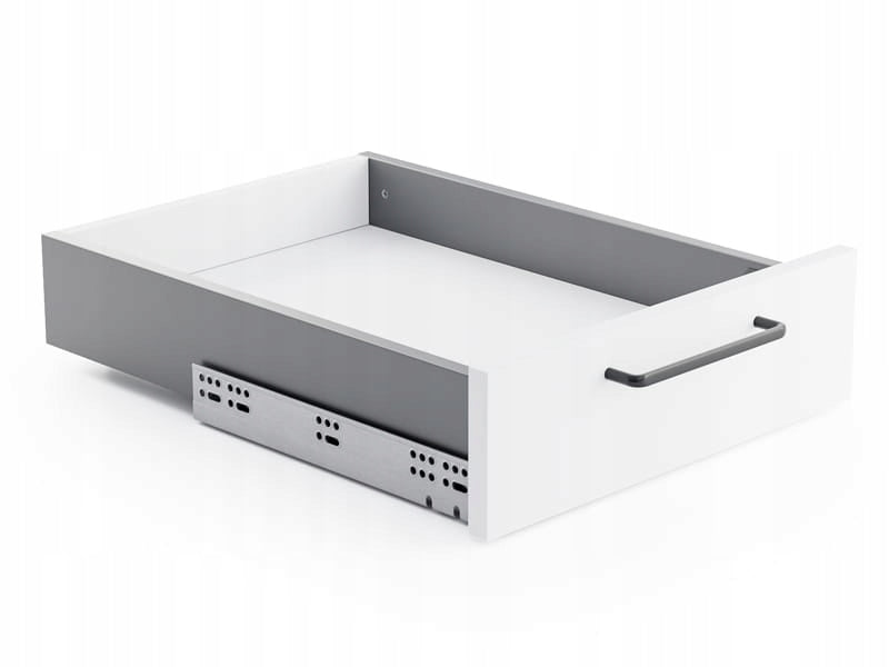Aqbau szuflada systemowa DiBOX H89 L550 antracyt z prowadnicami udźwig 40kg