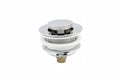 Aqbau korek spustowy klik-klak z tworzywa ABS 6/4'' chrom