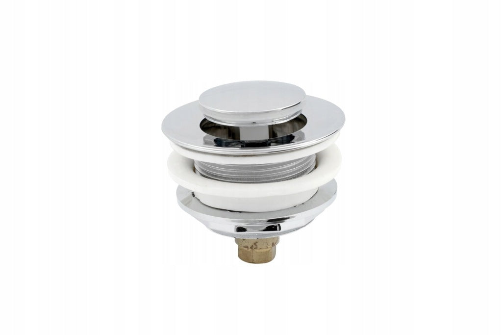 Aqbau korek spustowy klik-klak z tworzywa ABS 6/4'' chrom