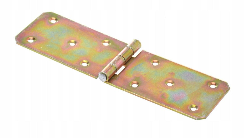 Zawias budowlany splatany skrzyniowy meblowy 60 x 200 mm ocynk żółty