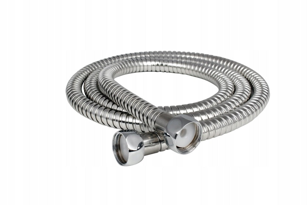 Aqbau wąż natryskowy z końcówkami okrągłymi 120 cm 1/2″ x 1/2″