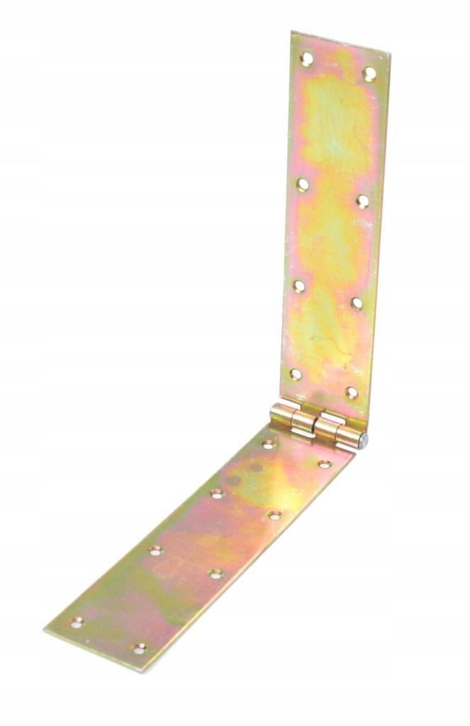 Zawias budowlany skrzyniowy meblowy metalowy 60 x 500 mm ocynk żółty