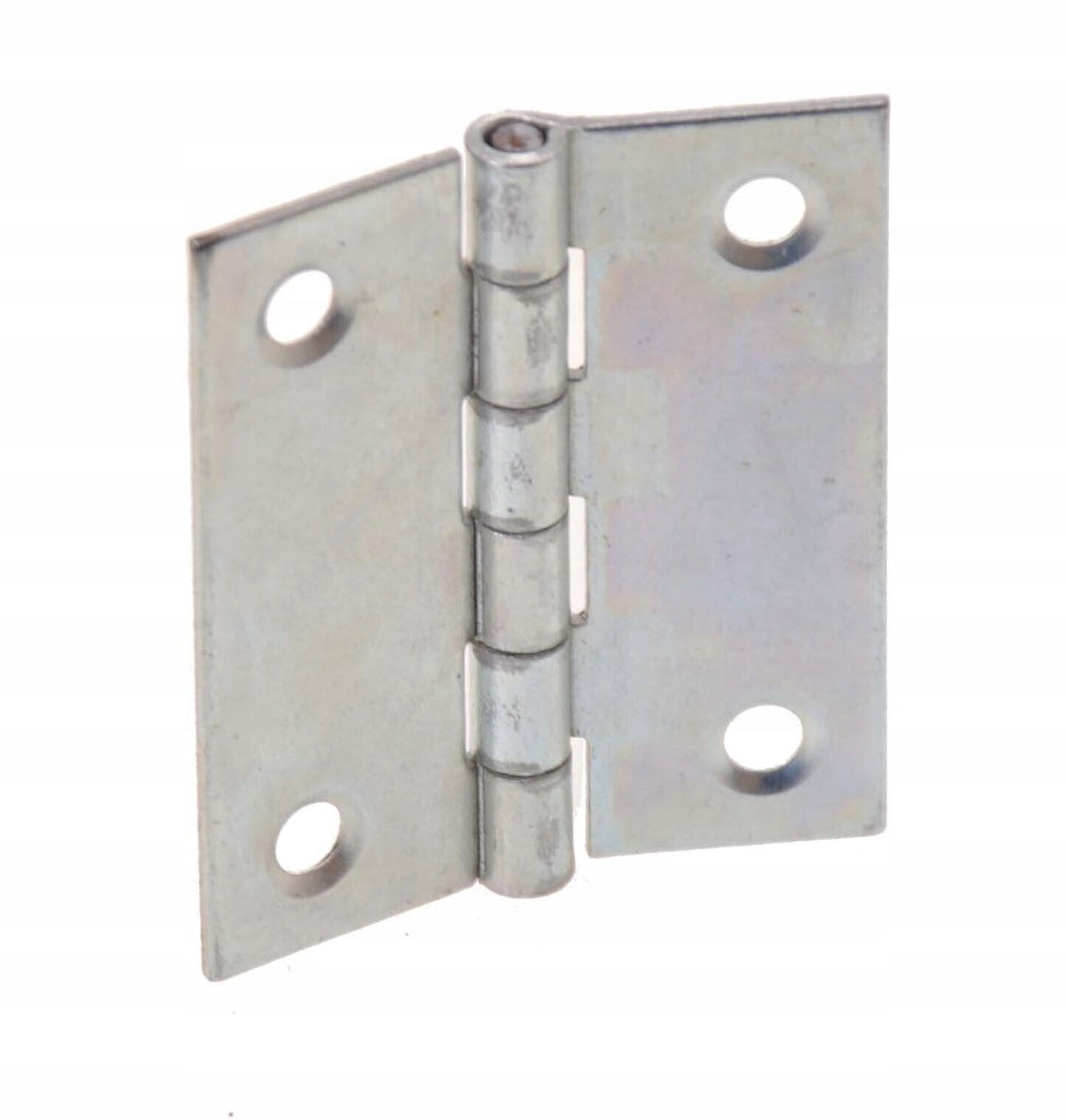 Zawias splatany 50 x 42mm meblowy skrzyniowy srebrny 100 szt