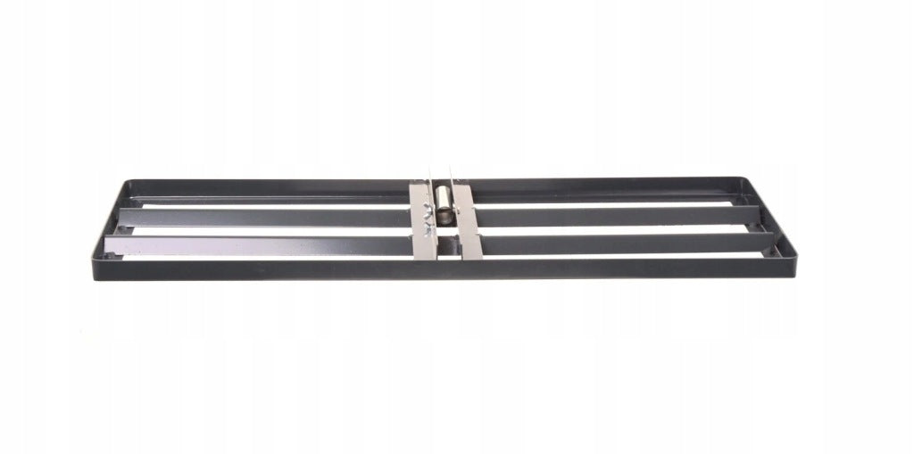 Aqbau niwelator terenu ręczny z trzonkiem 175 cm grabie trawnik 90x30 cm