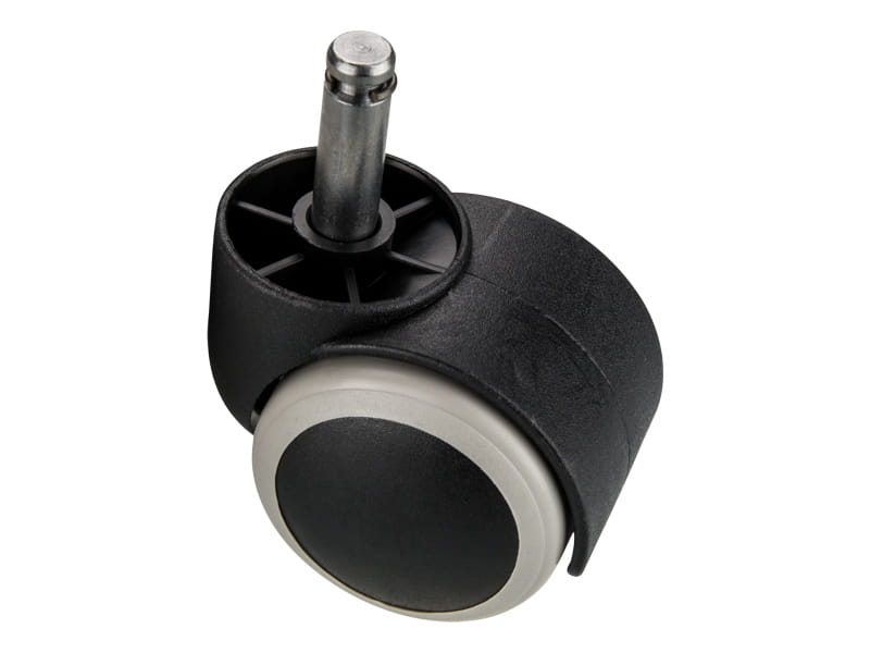 Kółko obrotowe gumowane meblowe z bolcem 50mm do fotela mocne 1 sztuka
