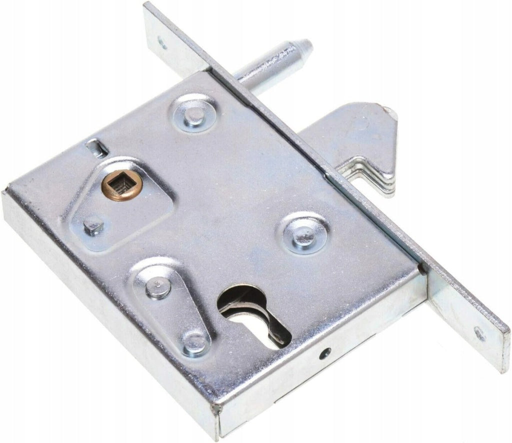 Aqbau zamek hakowy 72/60 wpuszczany do drzwi bramy ogrodzenia metal ocynk