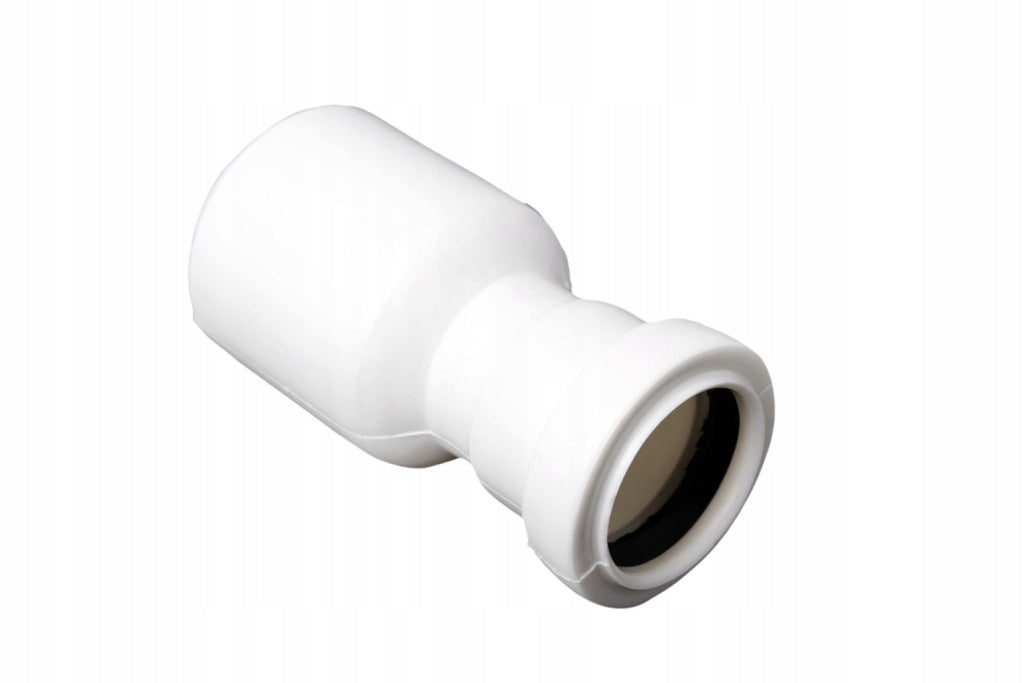 Aqbau Redukcja kanalizacyjna mimośrodowa 32-50 mm biała kanalizacja