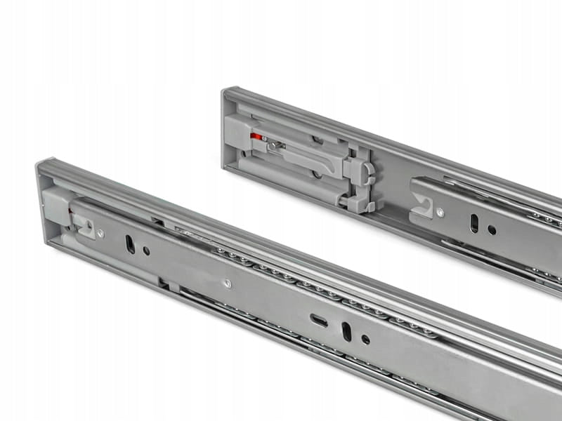 Prowadnica Kulkowa do szuflad, Pełny Wysuw Push-Open, 500mm, komplet 2 szt