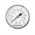 Aqbau manometr 63mm z przyłączem aksjalnym tylnym 0 - 10 bar rurka Bourdona