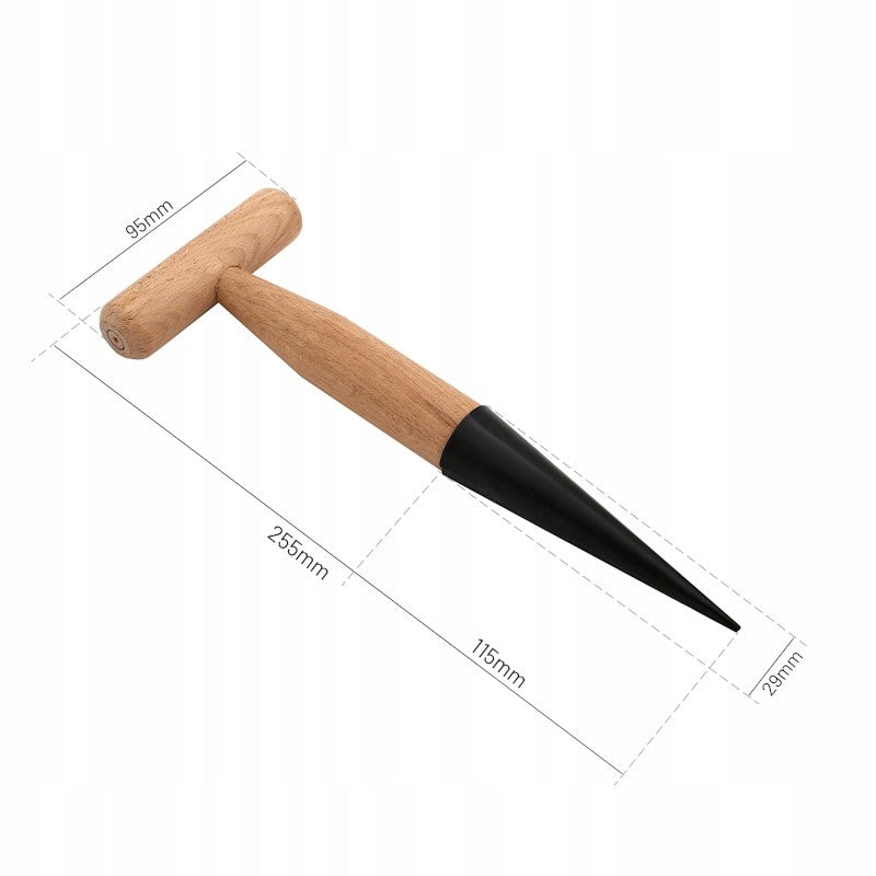 Mały stalowy pikownik rozsadowy narzędzia ogrodowe do sadzenia ogródka 25cm