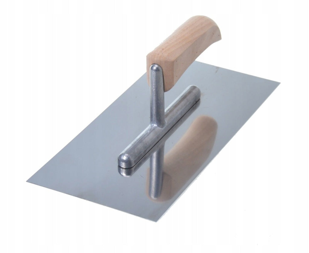 PACA TYNKARSKA NIERDZEWNA GŁADKA DO DŁADZI 270x130mm DREWNIANA RĄCZKA