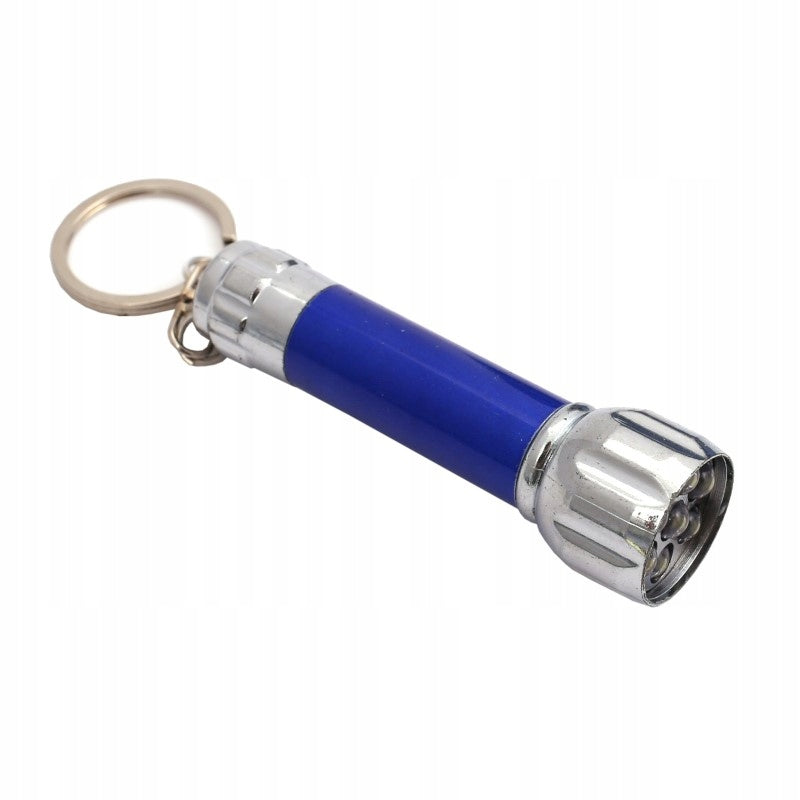 Latarka-brelok do kluczy 3x LED,funkcjonalny breloczek świecący z zawieszką