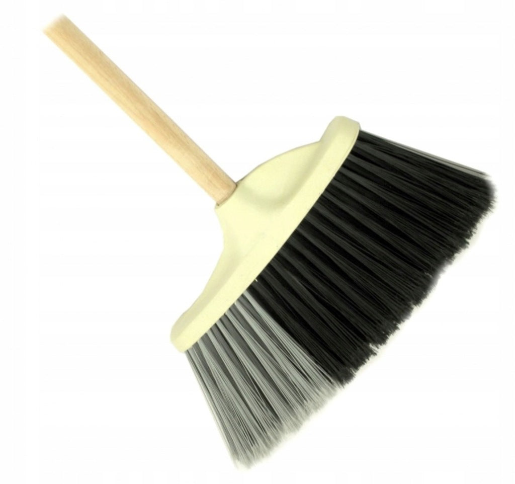 Miotła gospodarcza plastikowa lekka 23/30x12cm skośna bez trzona zew i wew