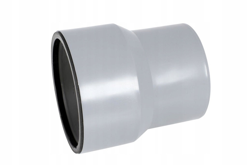 Aqbau traper z uszczelką śr. 75mm SZCZELNE POŁĄCZENIE RUR szary