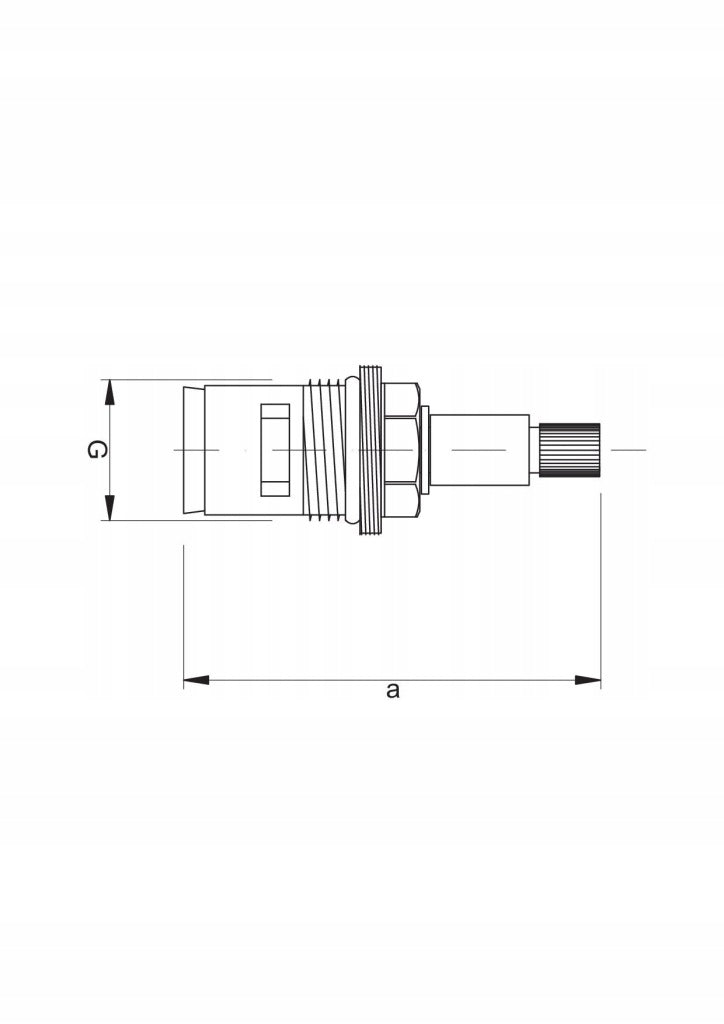 Aqbau głowica ceramiczna do baterii RETRO/STANDARD 1/2″ 51mm