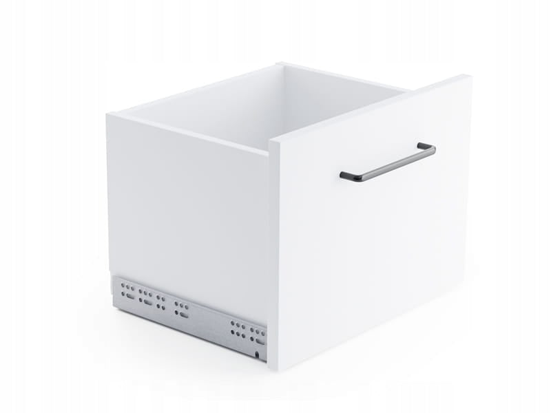 Aqbau szuflada systemowa DiBOX H249 L-350mm biały prowadnice udźwig 40kg