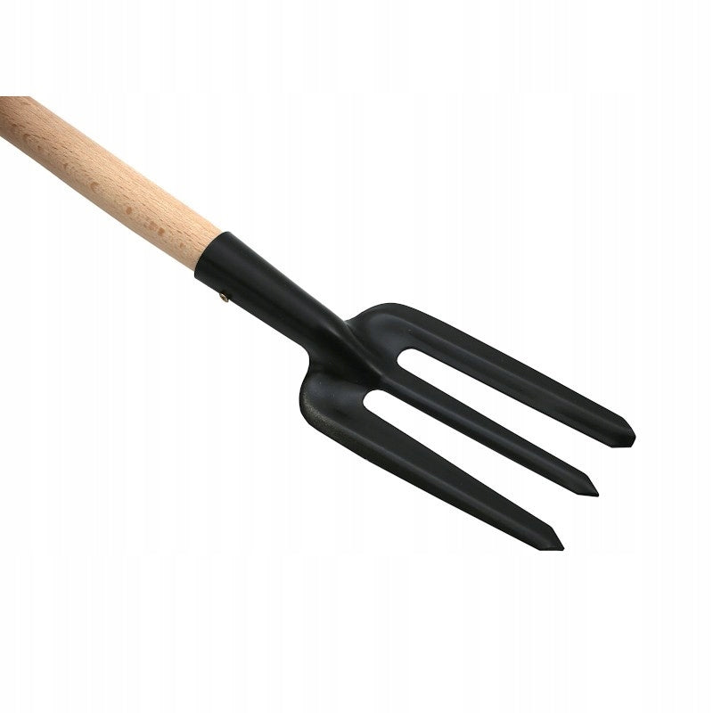 Małe stalowe widełki Narzędzia ogrodowe do pielenia do ogródka widły 31cm