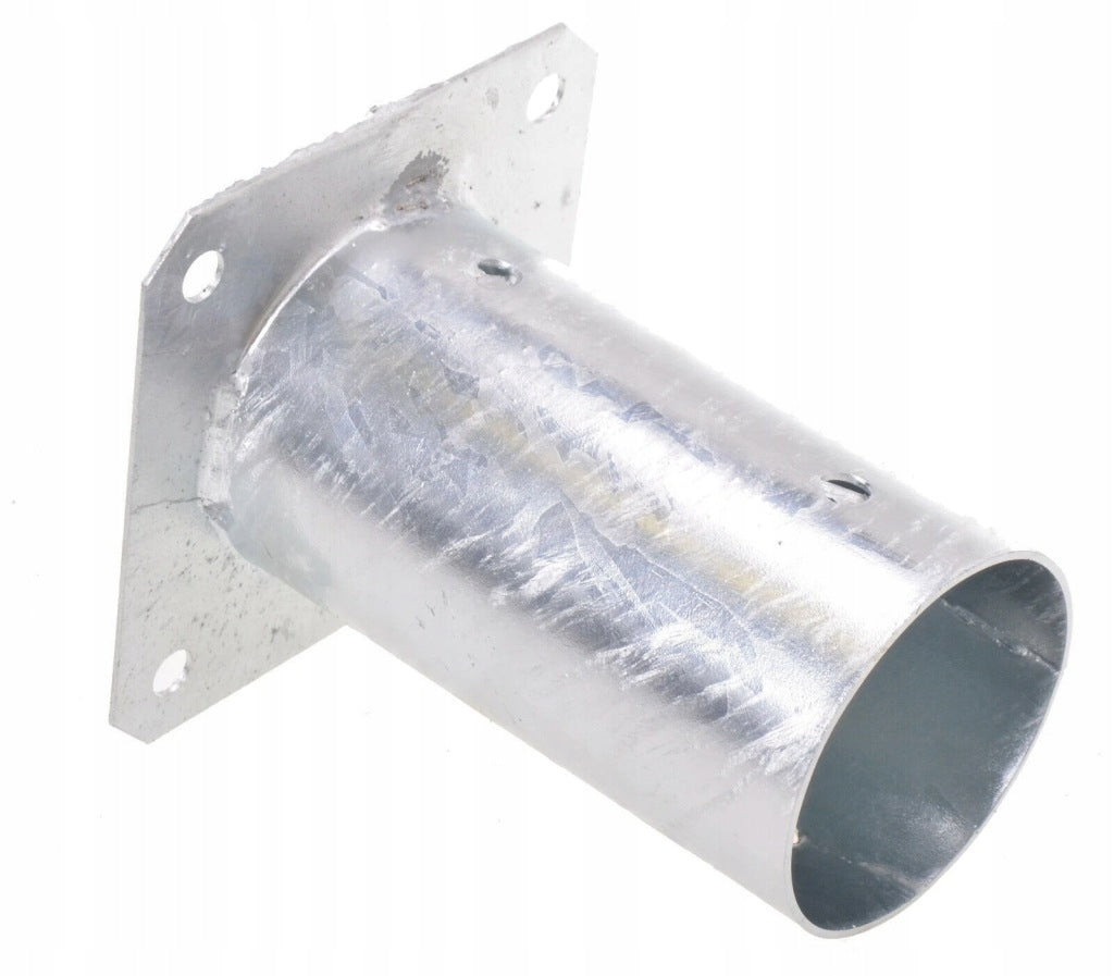 Aqbau zestaw 4 OKRĄGŁY wspornik słupka ogrodowy kotwa tuleja gruntowa 80mm