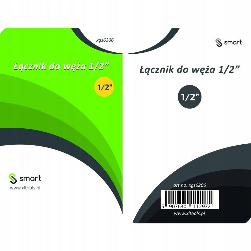 Aqbau łącznik do węża 1/2'' SMART do połączenia tworzywo ABS