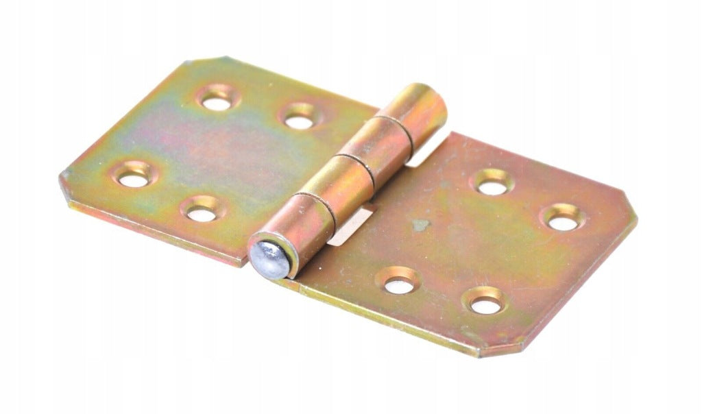 Zawias splatany budowlany skrzyniowy meblowy 60 x 100 mm ocynk żółty