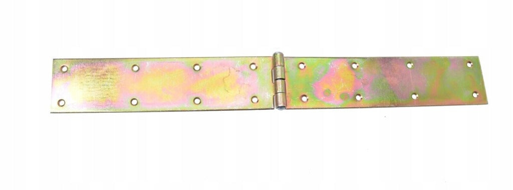 Zawias budowlany skrzyniowy meblowy metalowy 60 x 500 mm ocynk żółty