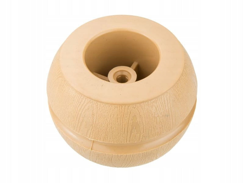 Nóżka meblowa uniwersalna BARYŁKA BUK 7,5 x 5 cm, ZESTAW 4 SZTUKI do mebli