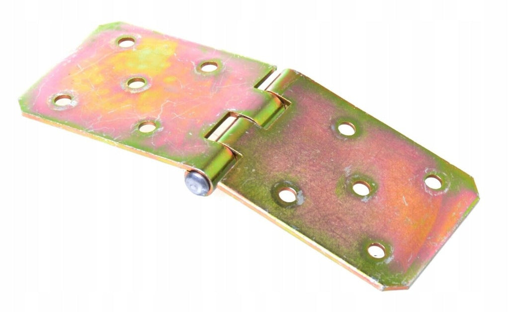 Zawias splatany budowlany skrzyniowy meblowy 60 x 150 mm ocynk żółty
