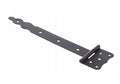 Zawias altanowy budowlany drzwiowy skrzyniowy meblowy czarny 300mm