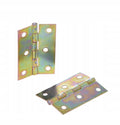 Zawiasy zawias splatany 60 x 42mm meblowy budowlany ocynk złoty 100 szt