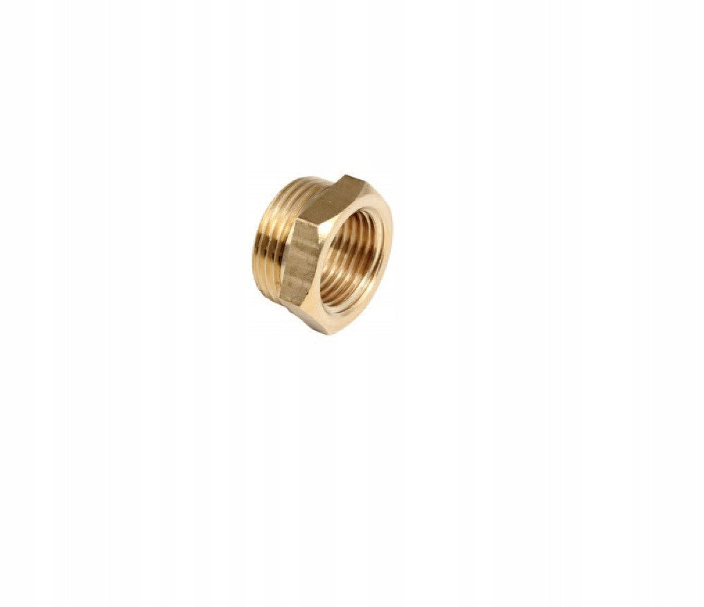 Aqbau redukcja złączka mosiężna odporna na korozję i temp 1″x3/4″